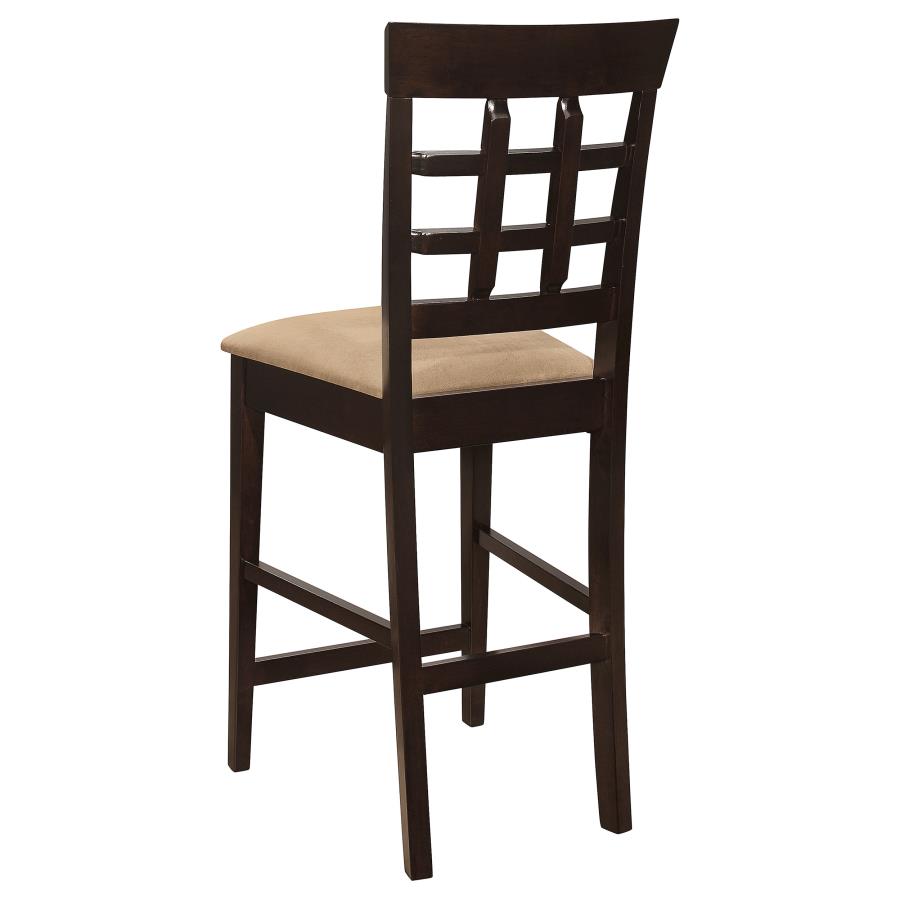 Gabriel 5-piece Square Counter Height Dining Set Cappuccino - Home & Sleep Outlet