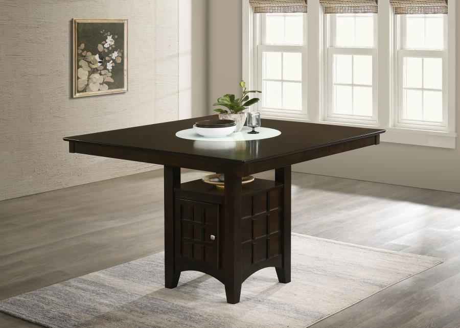 Gabriel 52-inch Counter Height Dining Table Cappuccino - Home & Sleep Outlet