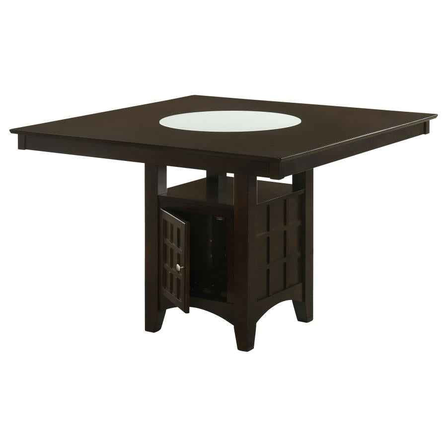 Gabriel 52-inch Counter Height Dining Table Cappuccino - Home & Sleep Outlet
