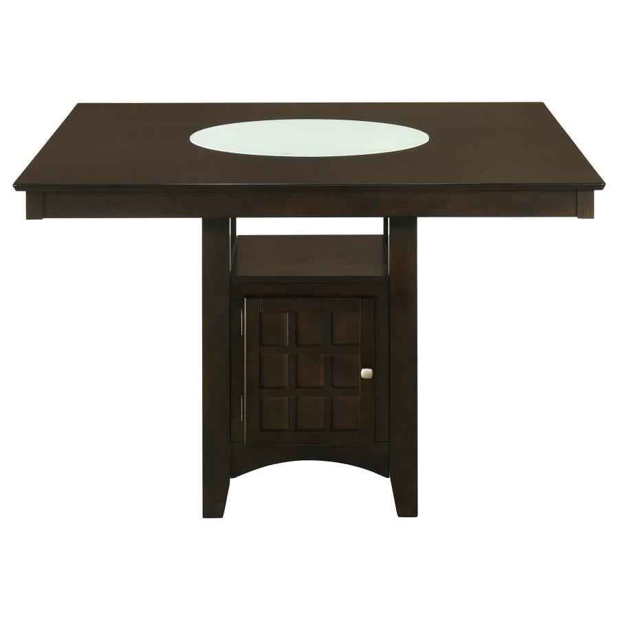 Gabriel 52-inch Counter Height Dining Table Cappuccino - Home & Sleep Outlet