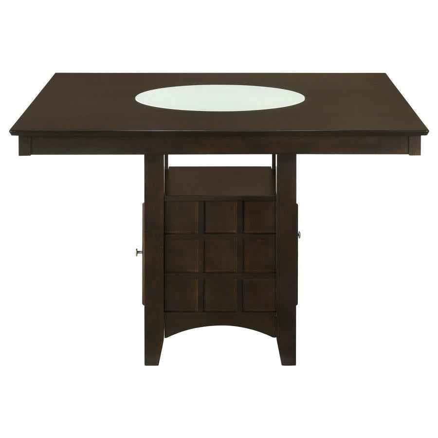 Gabriel 52-inch Counter Height Dining Table Cappuccino - Home & Sleep Outlet