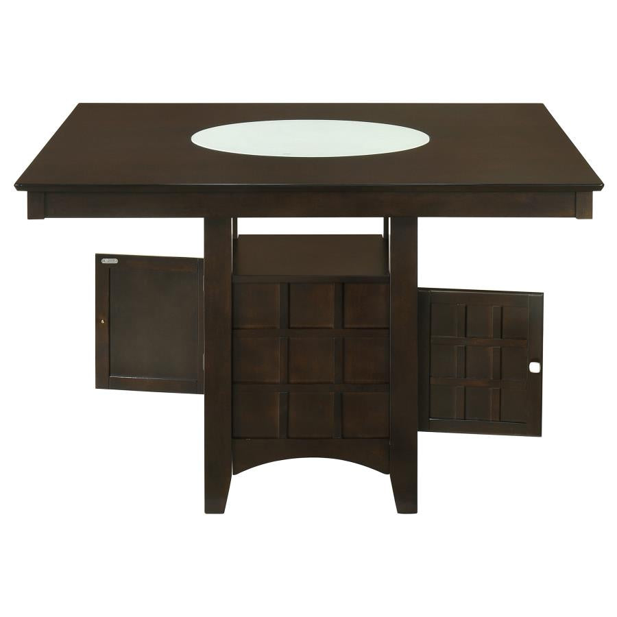 Gabriel 52-inch Counter Height Dining Table Cappuccino - Home & Sleep Outlet