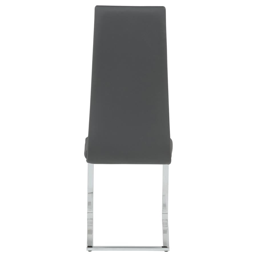 Montclair Upholstered Dining Side Chair Grey (Set of 4) - Home & Sleep Outlet