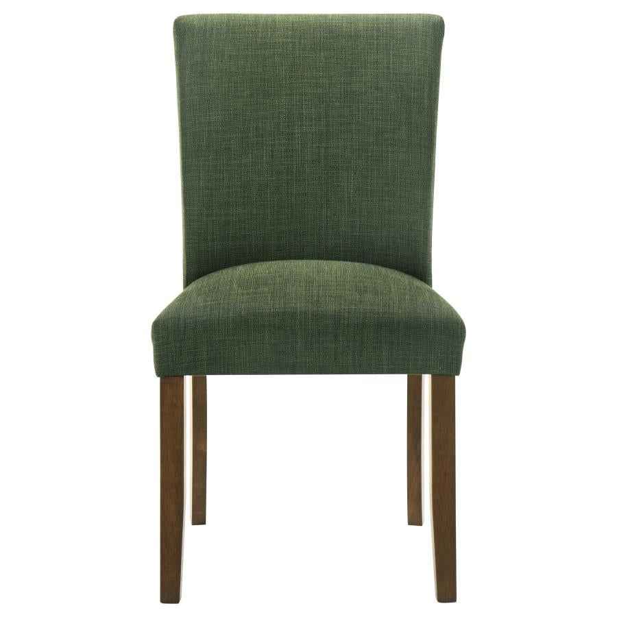 Paxton Upholstered Dining Side Chair Green (Set of 2)