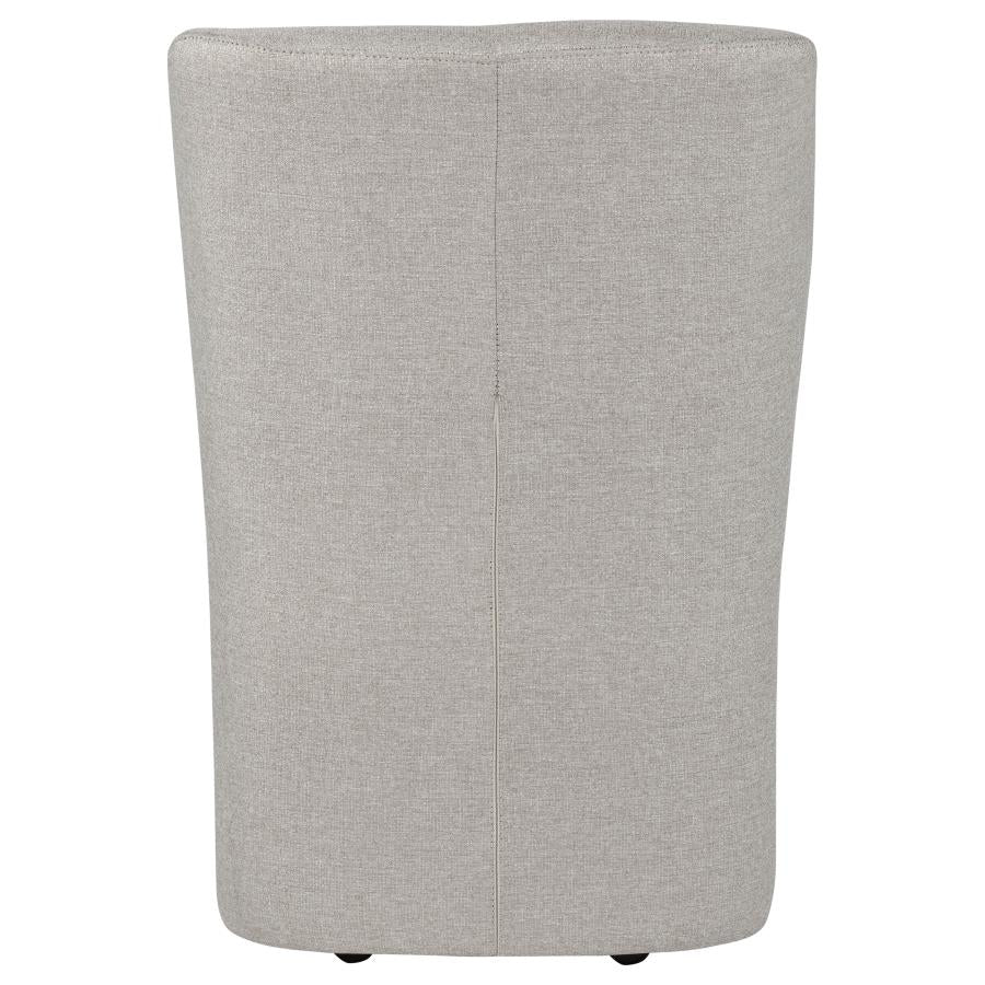 Jaelynn Upholstered Parsons Dining Side Chair Beige (Set of 2)