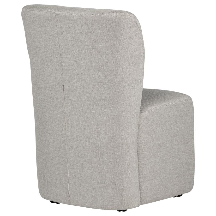 Jaelynn Upholstered Parsons Dining Side Chair Beige (Set of 2)
