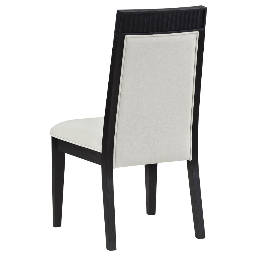 Brookmead 7-piece Extension Leaf Dining Table Set Black