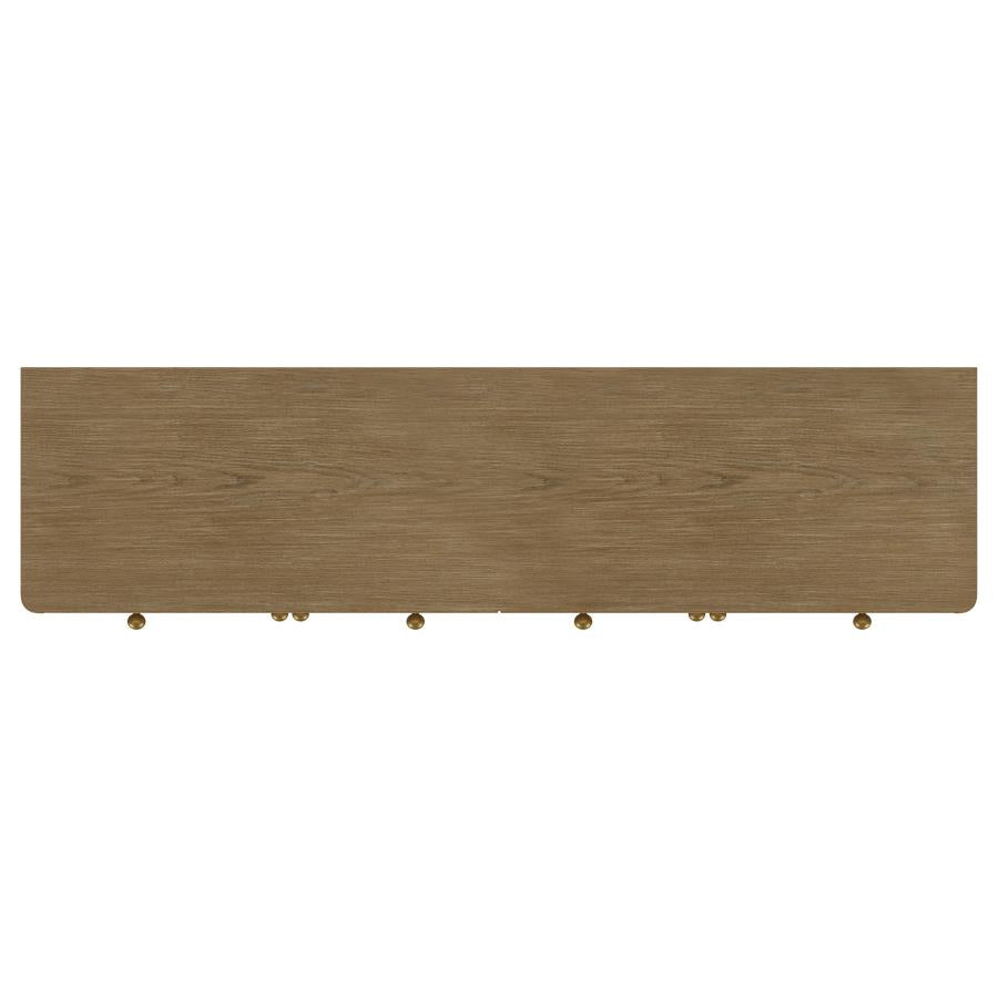 Arini 2-drawer Cane Door Dining Sideboard Server Sand Wash - Home & Sleep Outlet