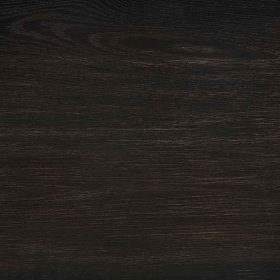 Leandro 60-inch Round Dining Table Burnished Black