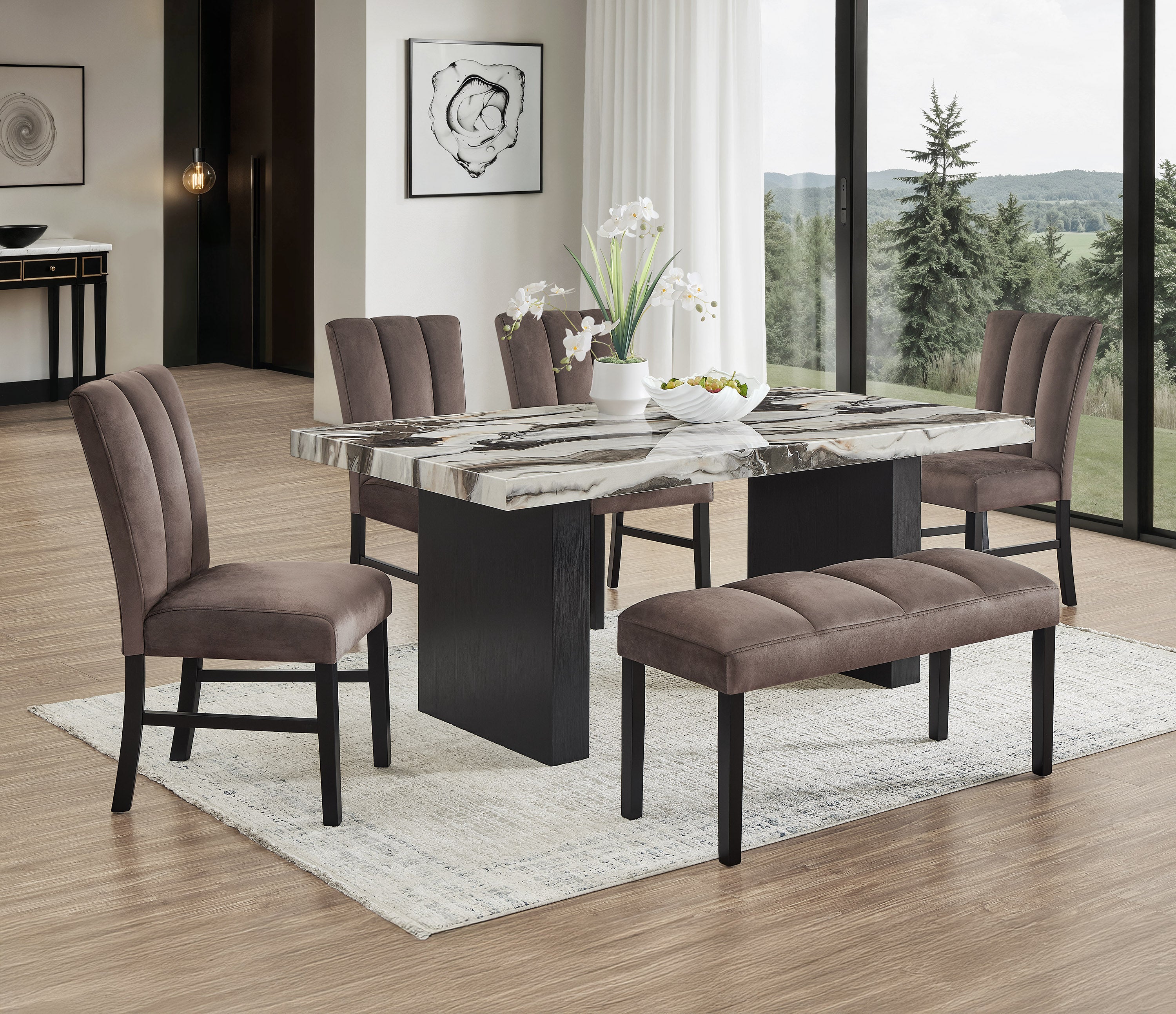 VEGA 1420-6P (7-Piece Dining Set)