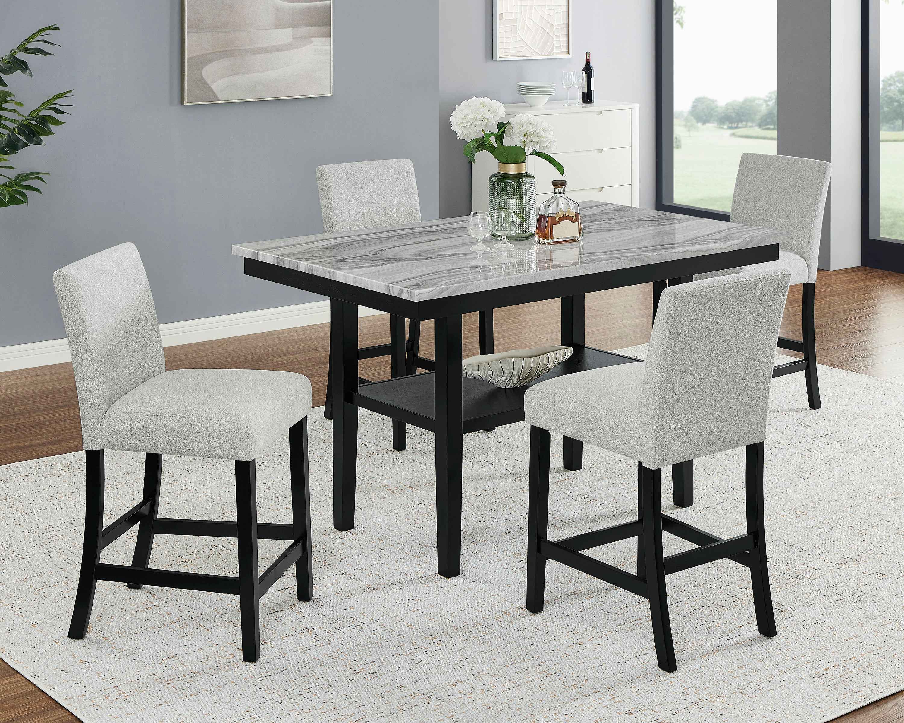 MARBEL 1718-6P (2-Piece Counter Dining Set)