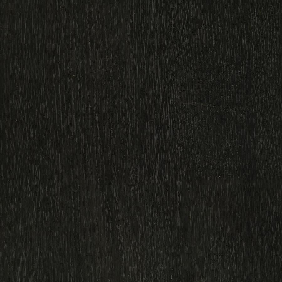 Risley 2-door Circular LED Wine Cabinet Dark Charcoal - Home & Sleep Outlet