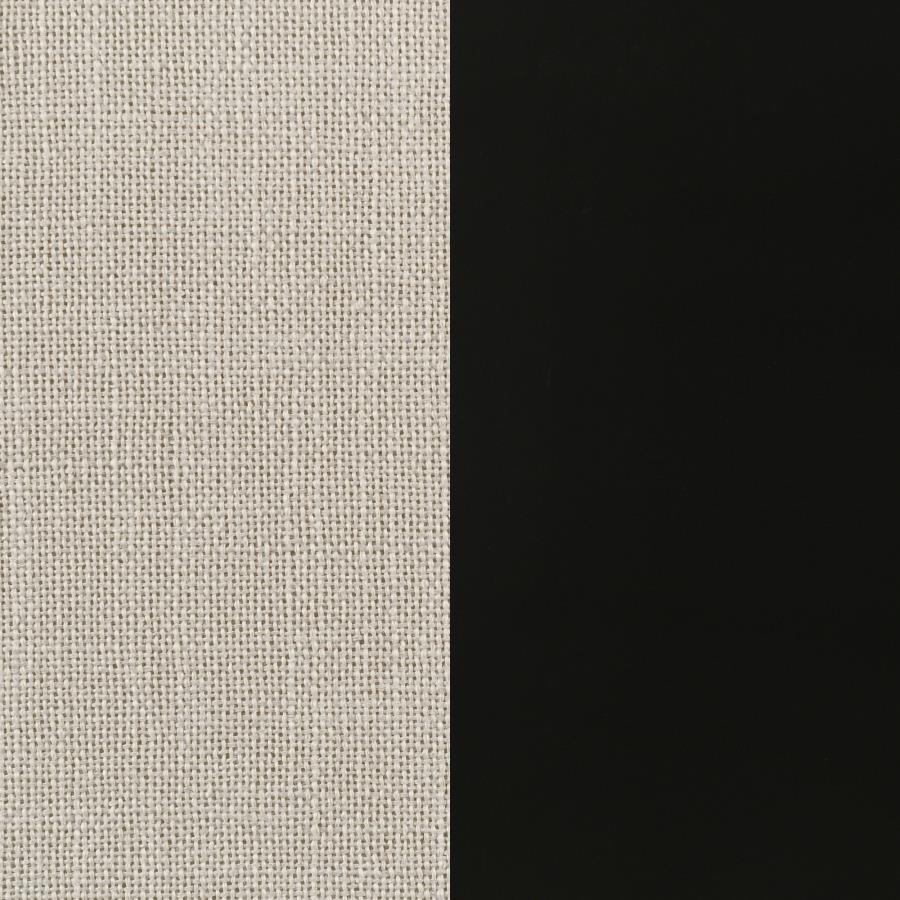 Alana Fabric Upholstered Dining Side Chair Beige (Set of 2)