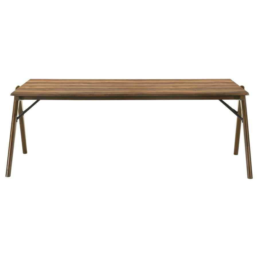 Randolph 5-piece Smart Top Rectangular Dining Set Sheesham and Brown