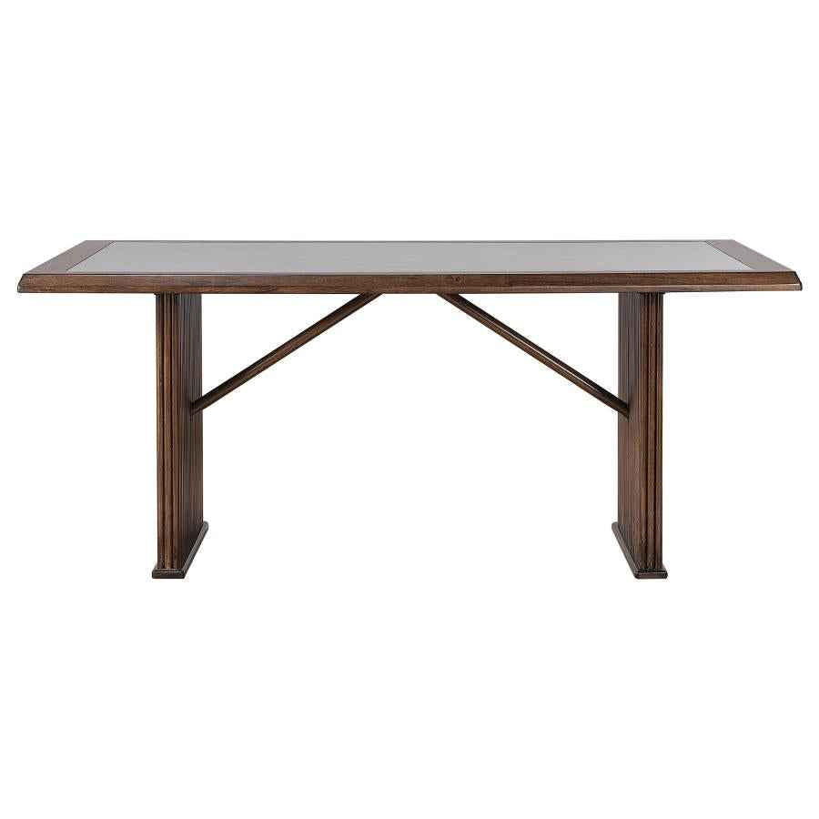 Sherwood 5-piece Rectangular Dining Table Set Brown