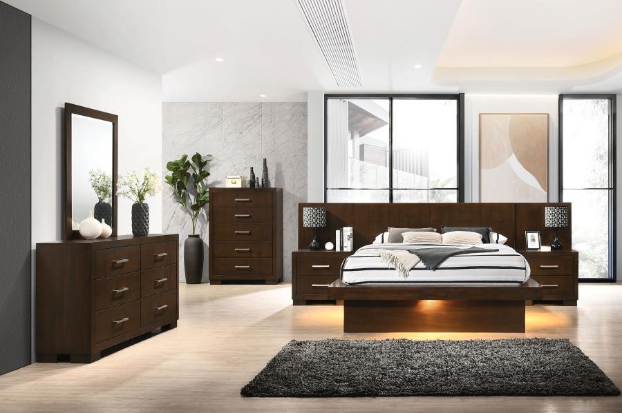 Jessica 2-drawer Nightstand Cappuccino - Home & Sleep Outlet