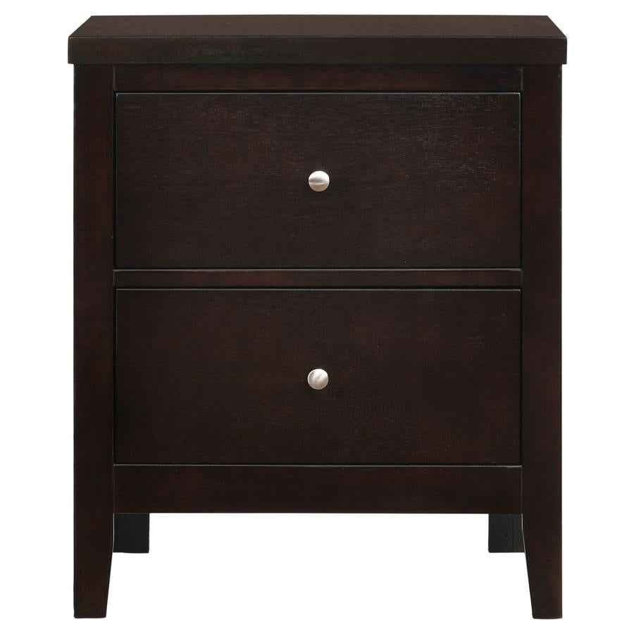 Carlton 4-piece California King Bedroom Set Cappuccino