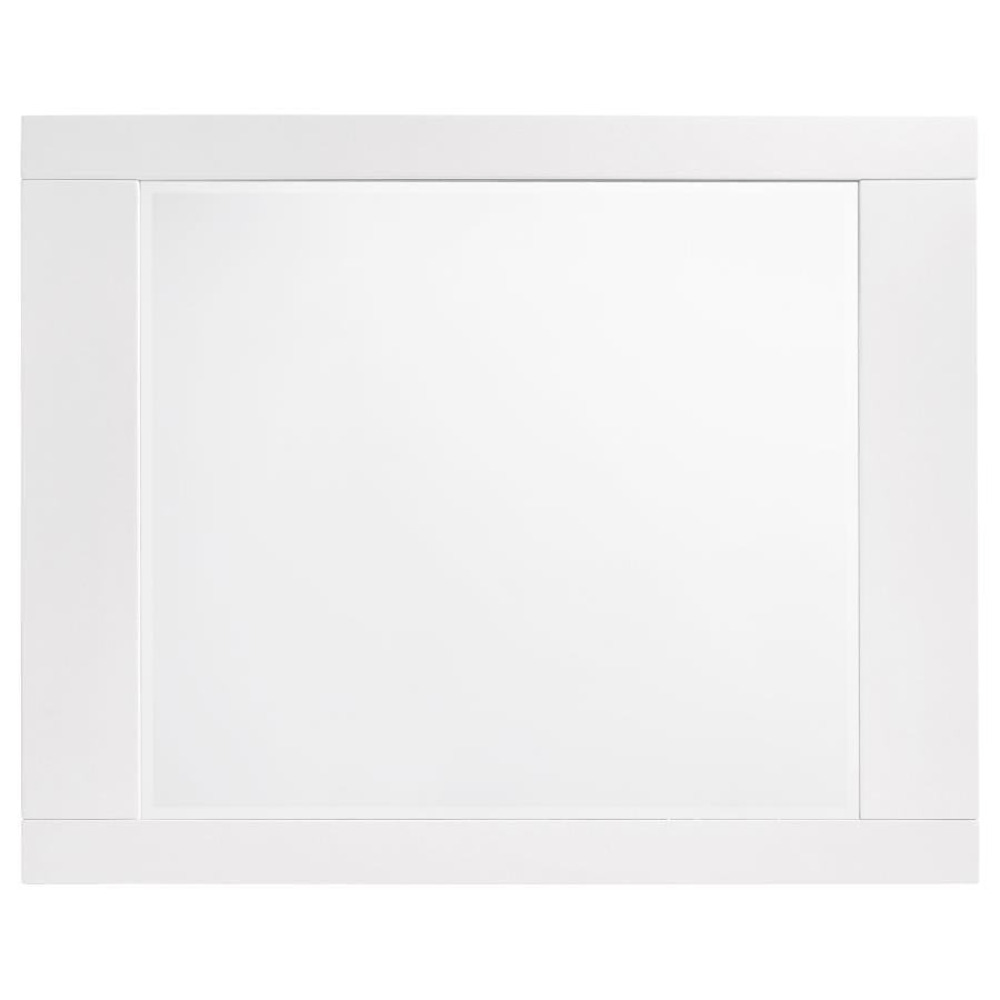 Felicity 4-piece Twin Bedroom Set White High Gloss
