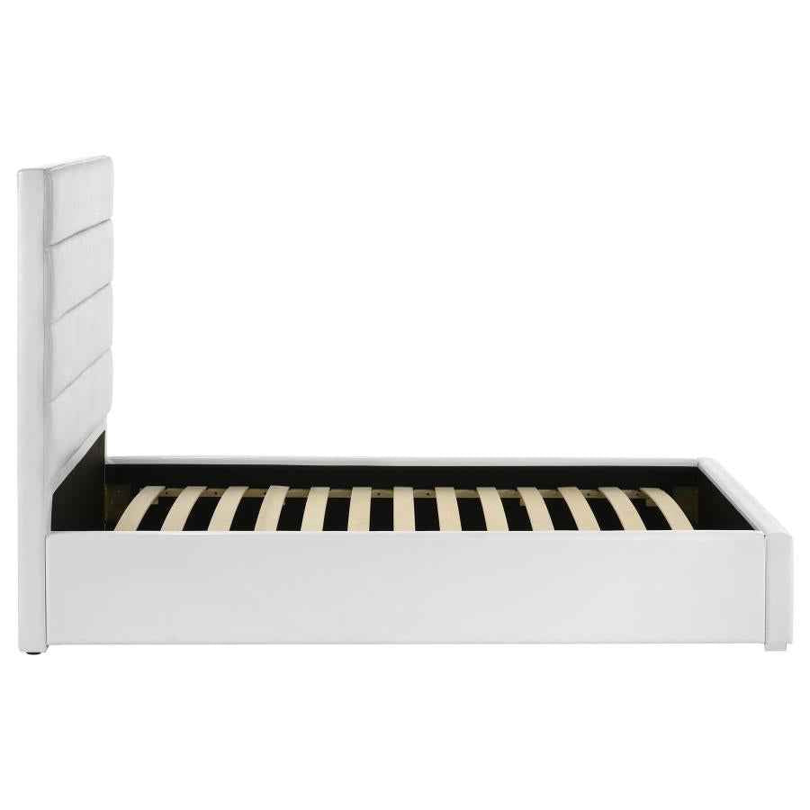 Felicity 53-inch Upholstered Twin Platform Bed White