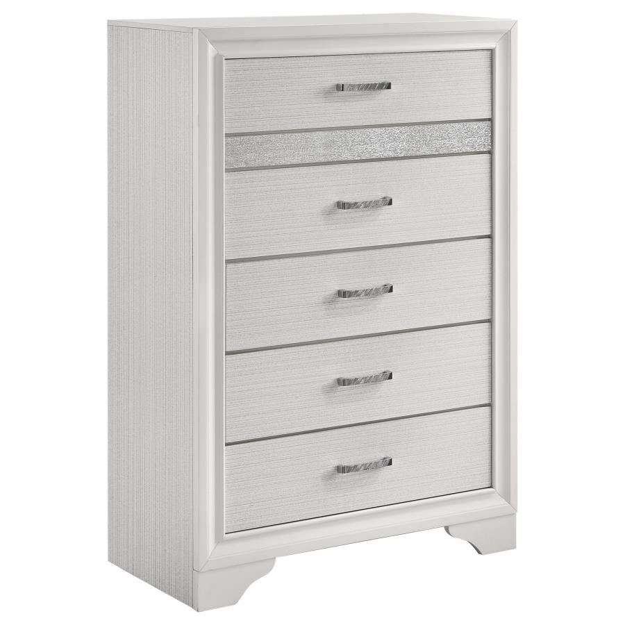 Miranda 5-piece Twin Bedroom Set White - Home & Sleep Outlet