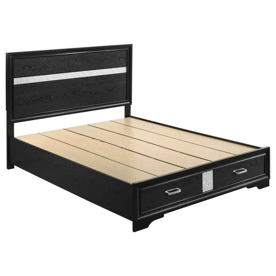 Miranda 5-piece Queen Bedroom Set Black