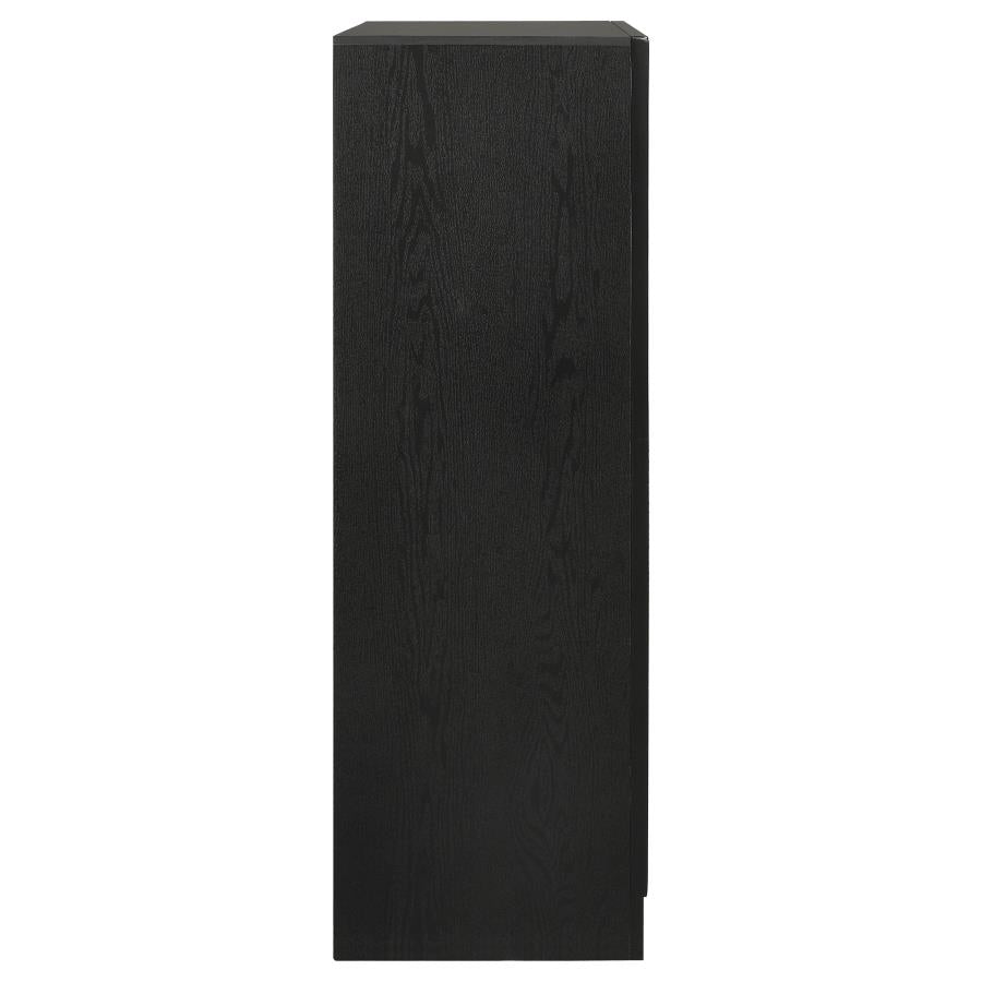 Miranda 6-drawer Bedroom Chest Black