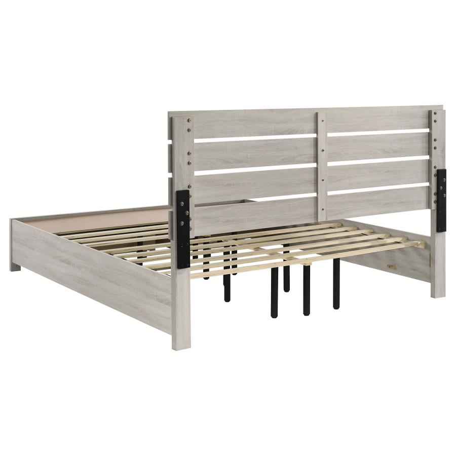 Brantford 4-piece Eastern King Bedroom Set Coastal White