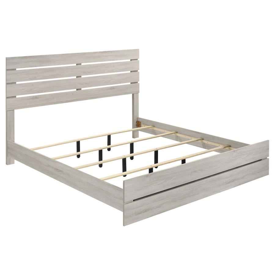 Brantford 4-piece Eastern King Bedroom Set Coastal White
