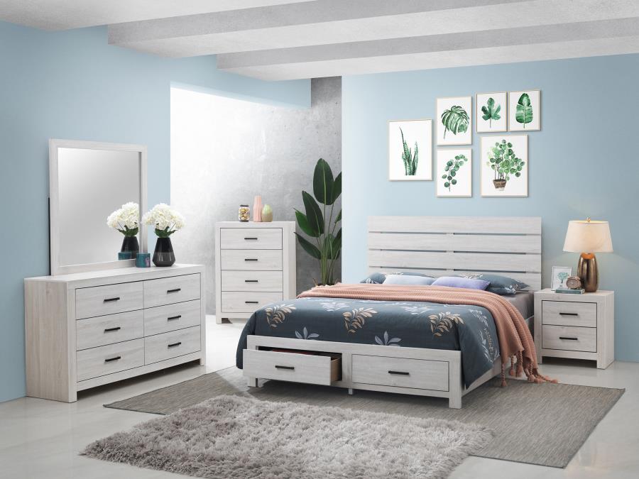 Brantford 6-drawer Dresser Coastal White