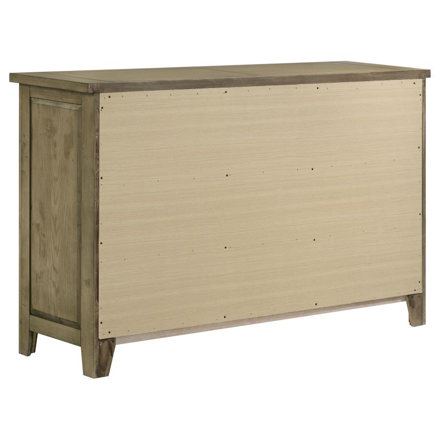 Hazlewood 4-piece Eastern King Bedroom Set Vineyard Oak