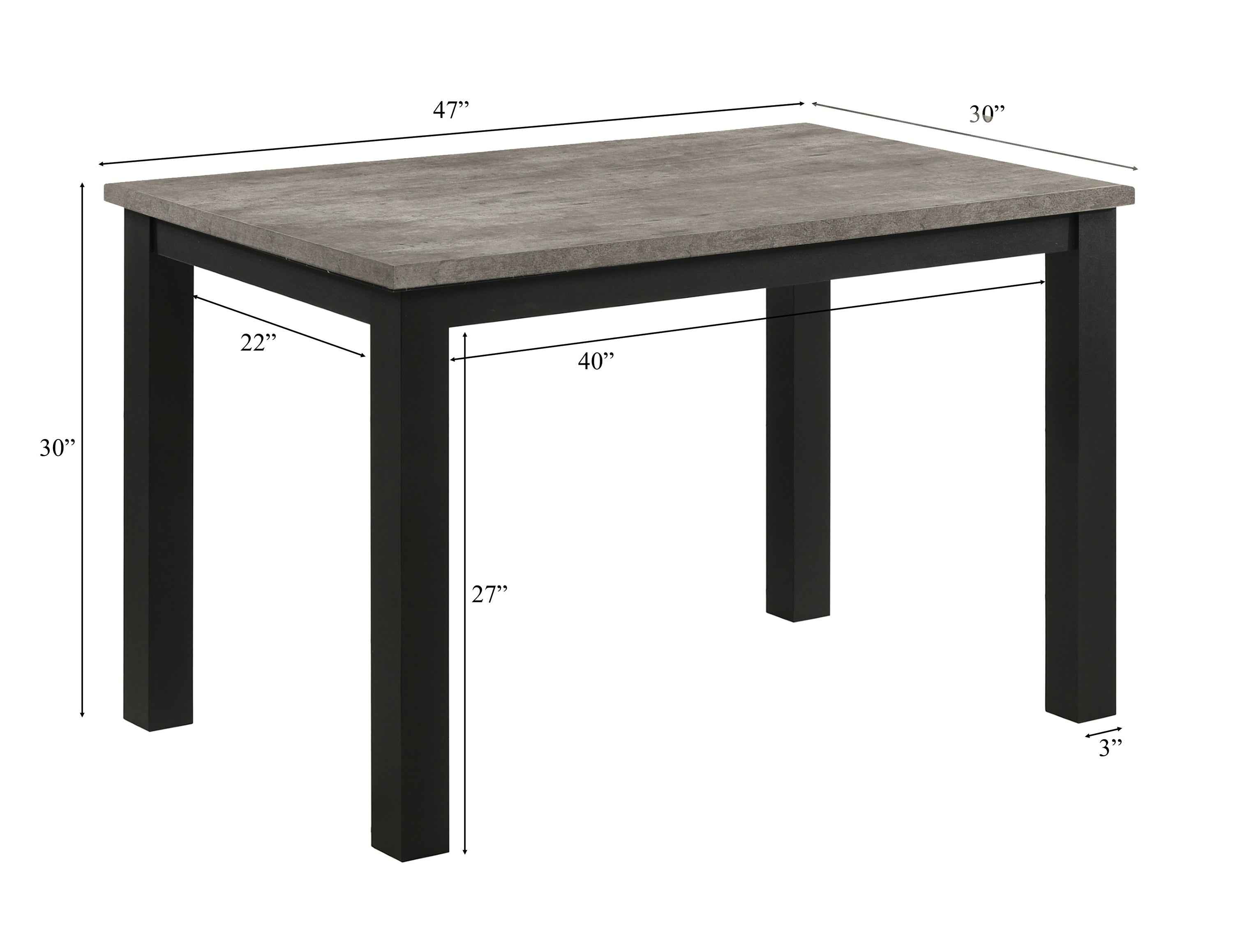 RESIA 2120CC-5P (5-Piece Dining Set)
