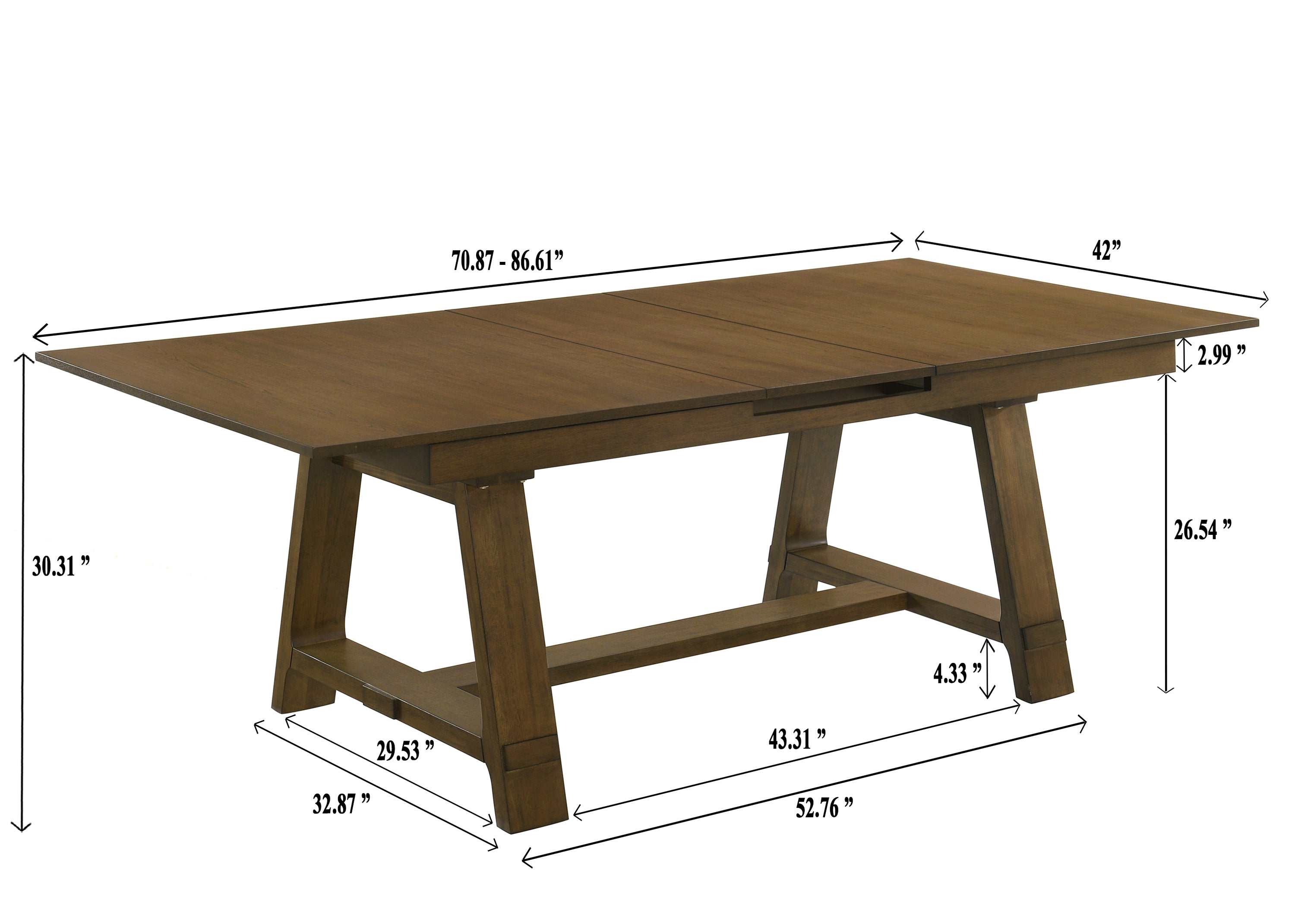 EVERLY 2135T (2-Piece Dining Set)