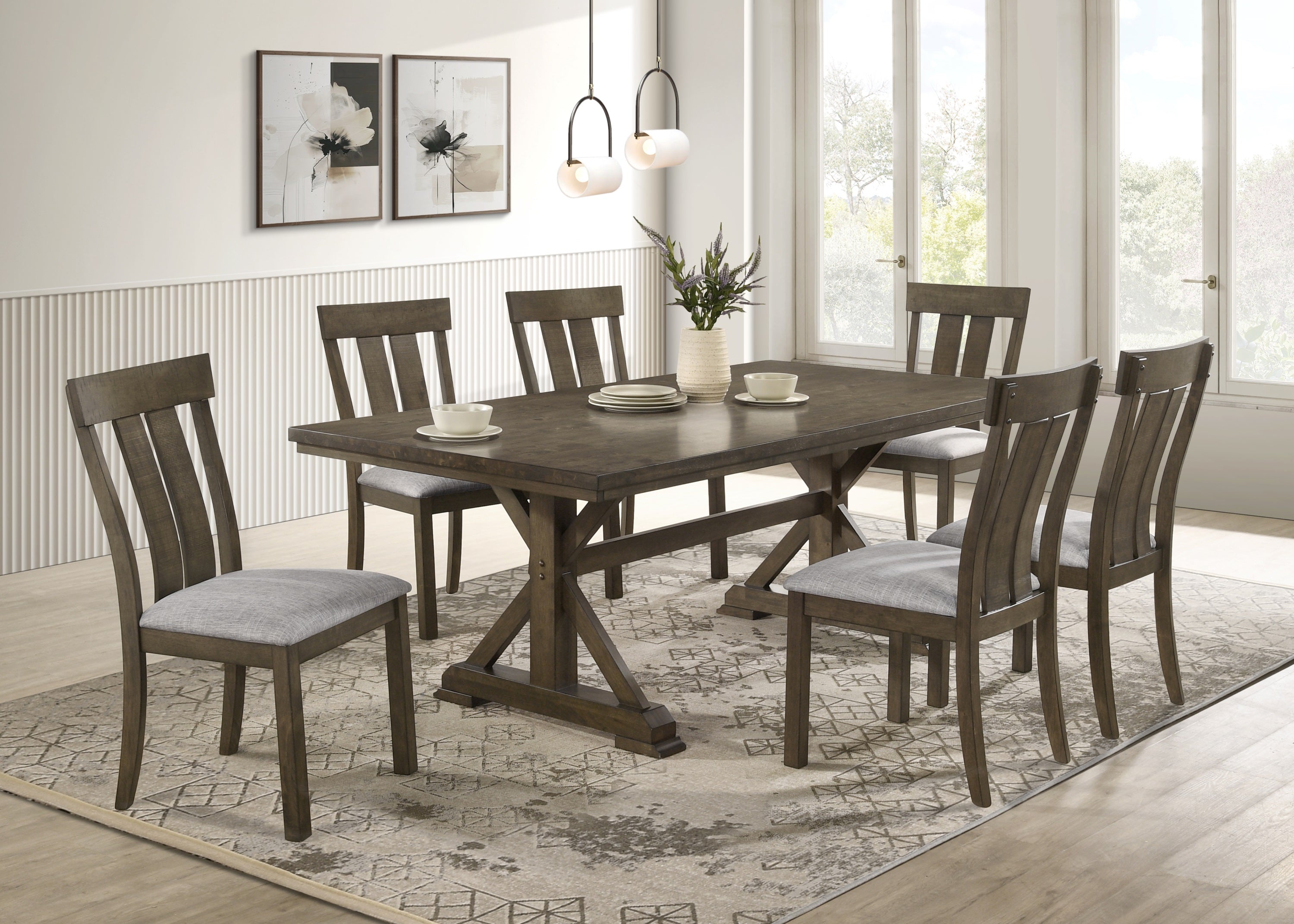 LLOYD 2137-6P (6-Piece Dining Set)