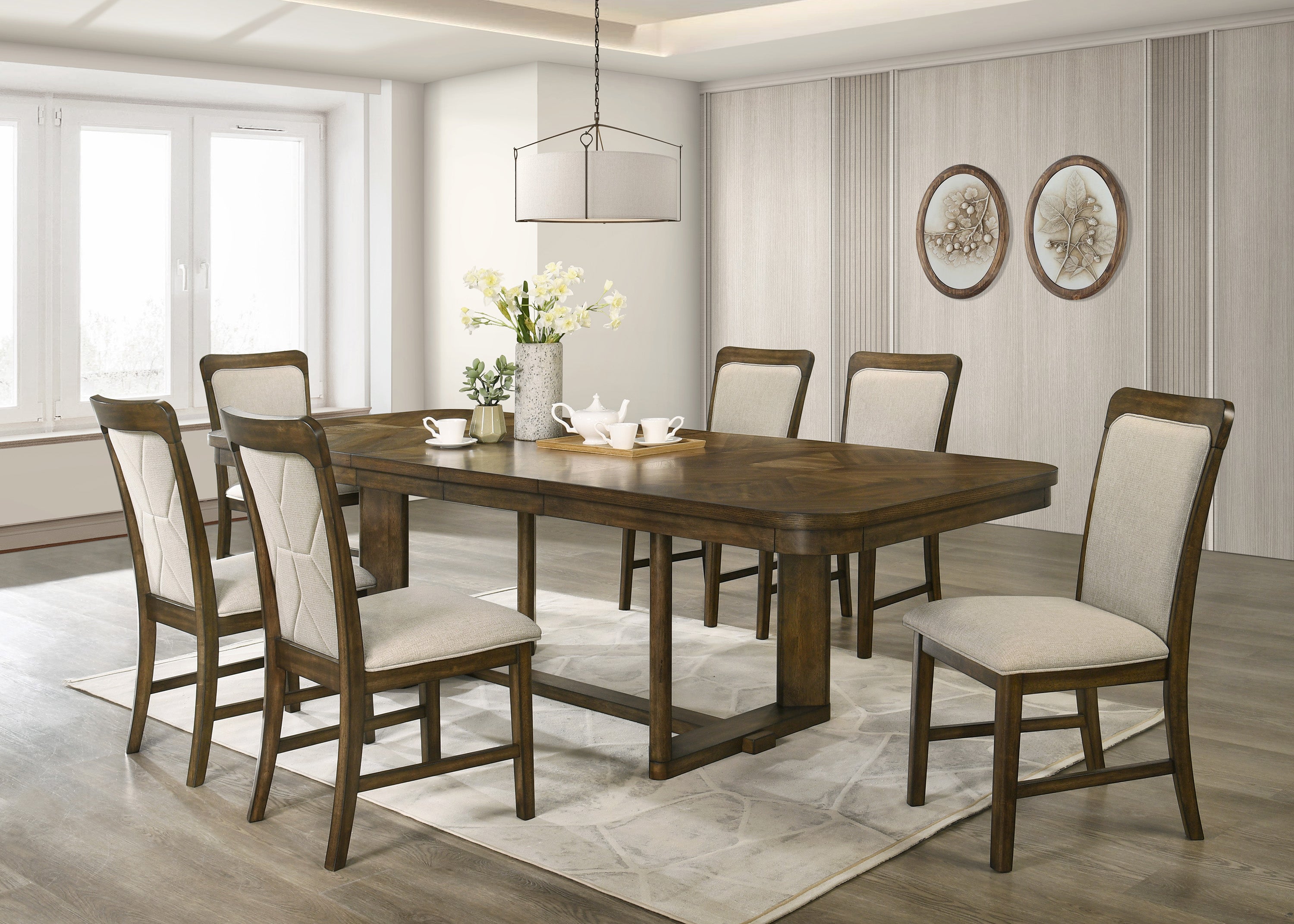 BROADMOOR 2155-5P (6-Piece Dining Set)