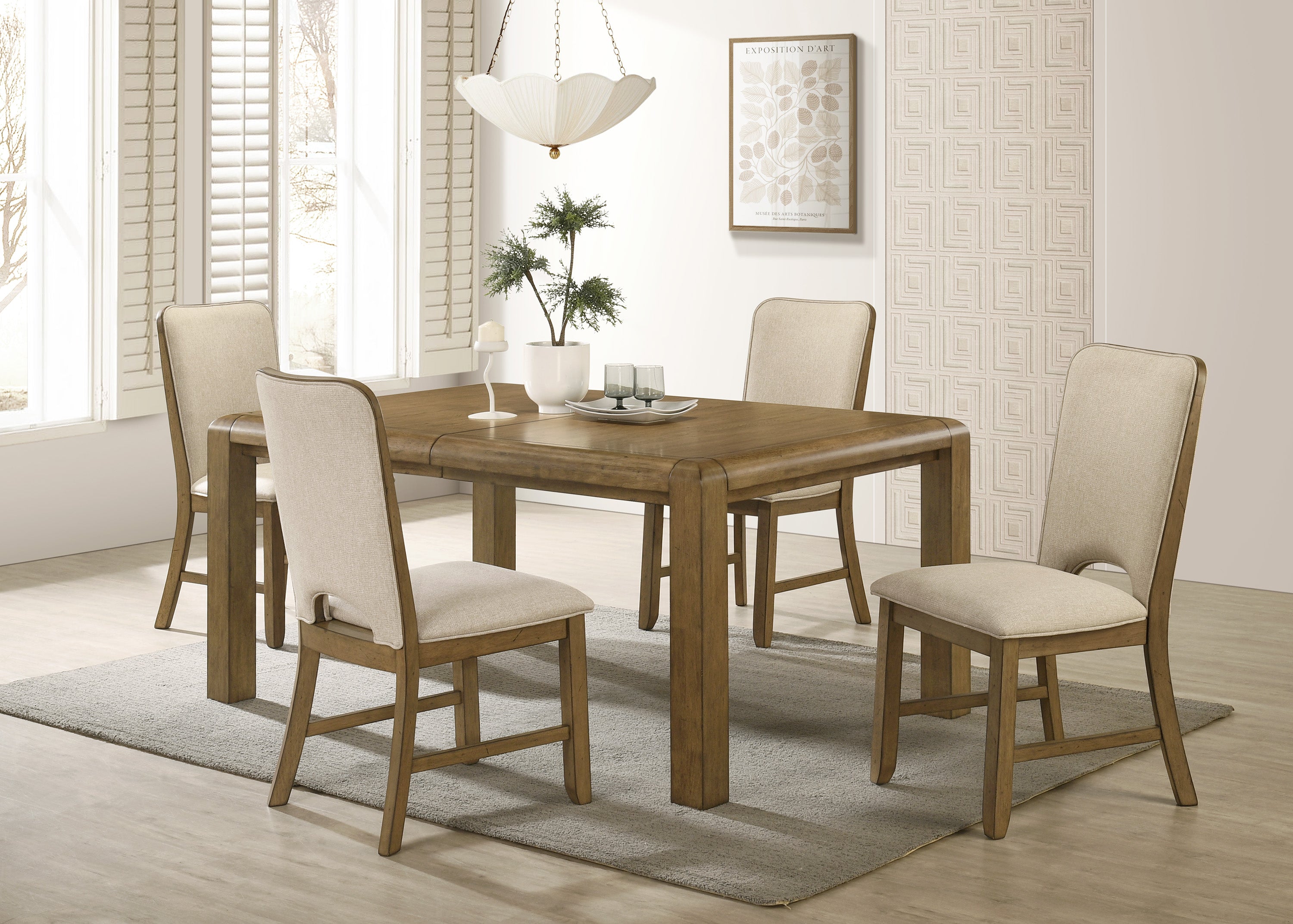 COCKRELL 2156-5P (5-Piece Dining Set)