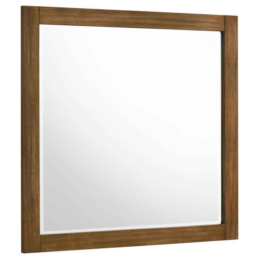 Adderley Dresser Mirror Warm Brown - Home & Sleep Outlet