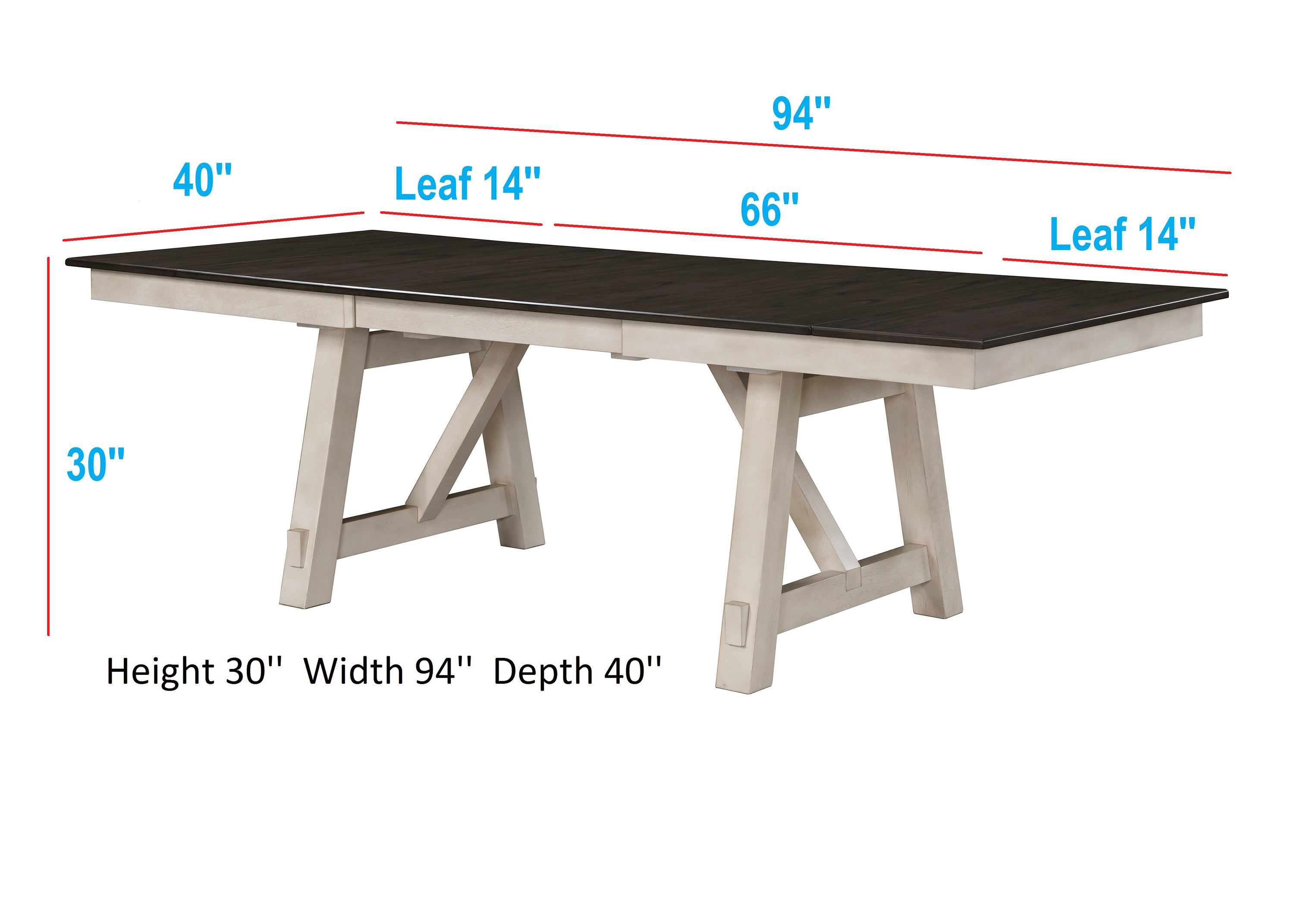 MARIBELLE 2158CG (2-Piece Dining Set)