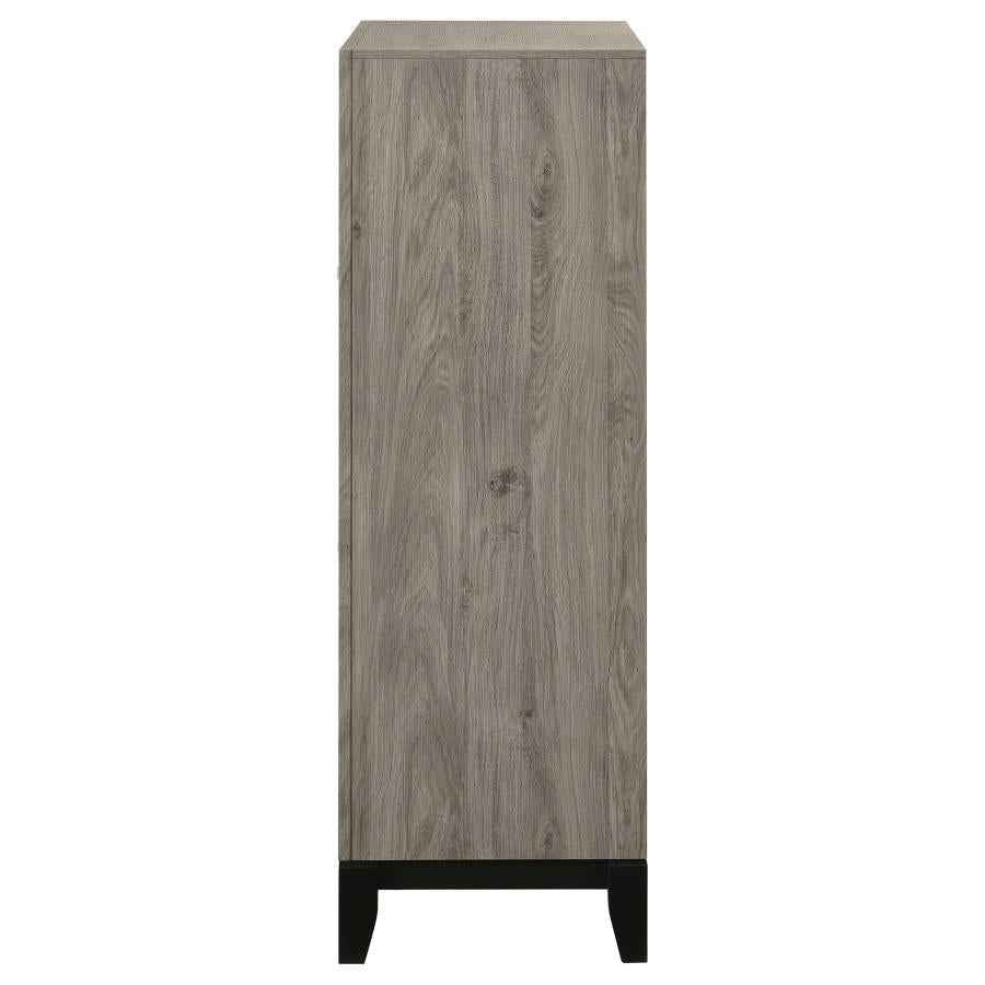 Valen 5-drawer Bedroom Chest of Drawers Light Taupe