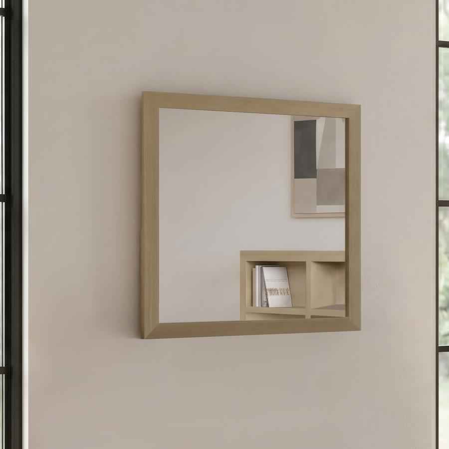 Hendricks Dresser Mirror Light Oak