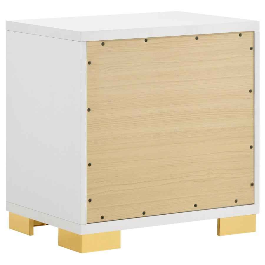Marceline 2-drawer Nightstand White - Home & Sleep Outlet