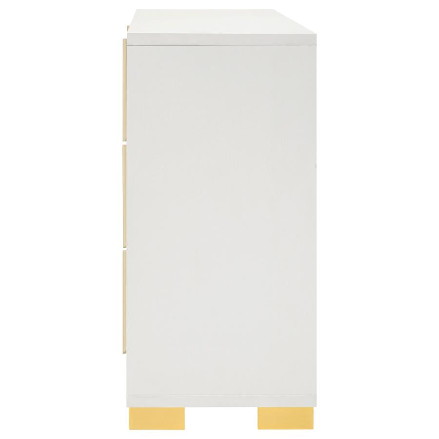 Marceline 6-drawer Dresser White - Home & Sleep Outlet