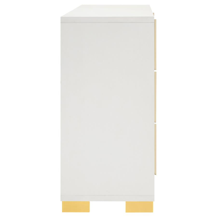 Marceline 6-drawer Dresser White - Home & Sleep Outlet