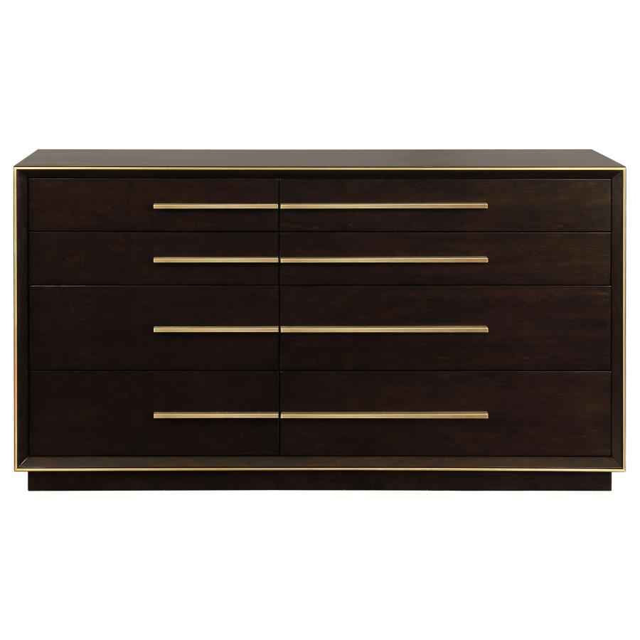 Durango 8-drawer Dresser Smoked Peppercorn
