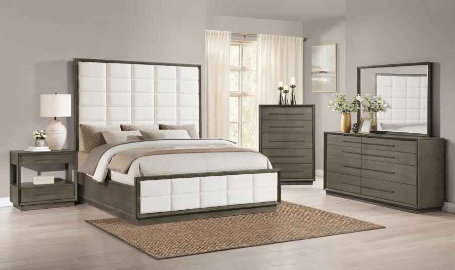 Durango 5-piece California King Bedroom Set Taupe Oak