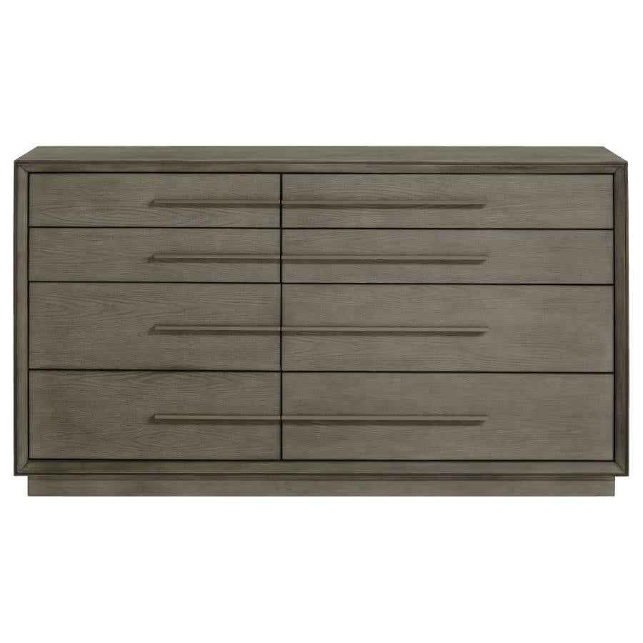 Durango 8-drawer Dresser Taupe Oak