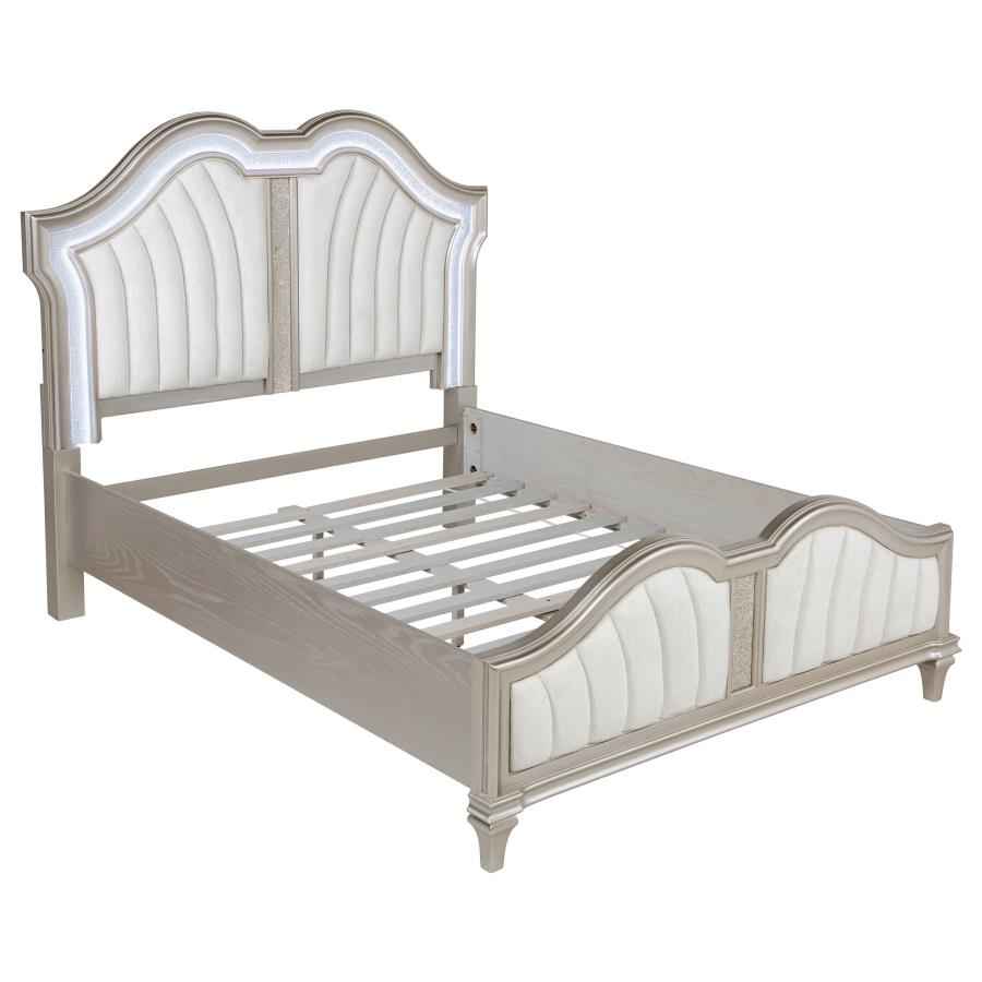 Evangeline 4-piece Queen Bedroom Set Silver Oak - Home & Sleep Outlet