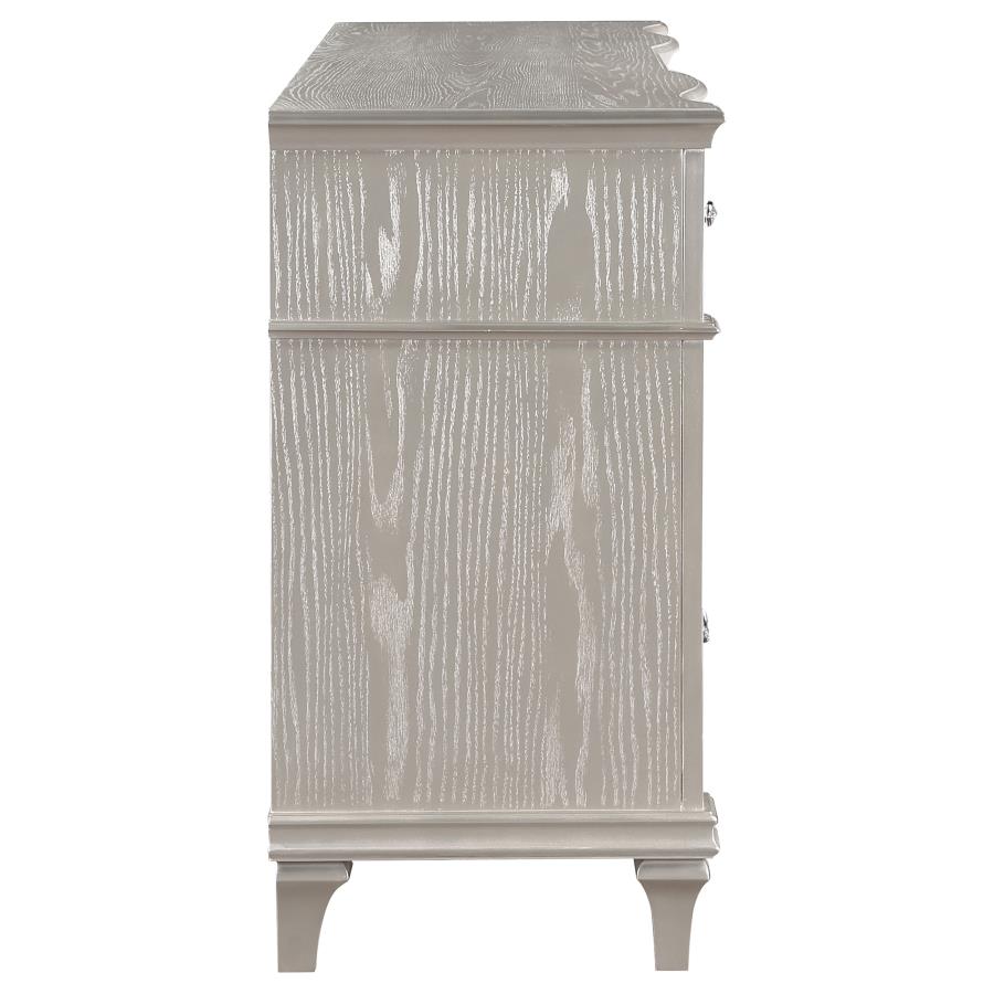 Evangeline 9-drawer Dresser Silver Oak - Home & Sleep Outlet