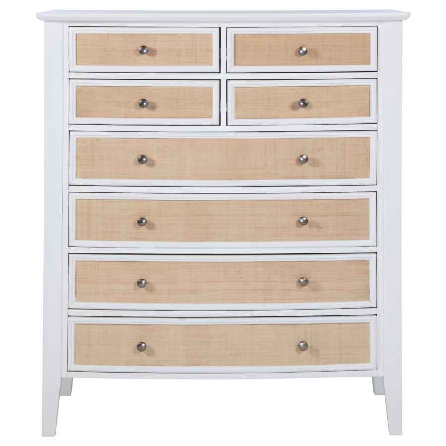 Bexhill 8-drawer Chest of Drawers White