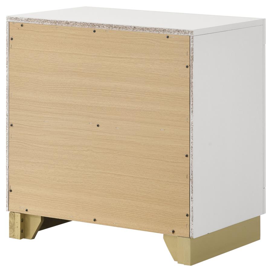 Caraway 2-drawer Nightstand White - Home & Sleep Outlet