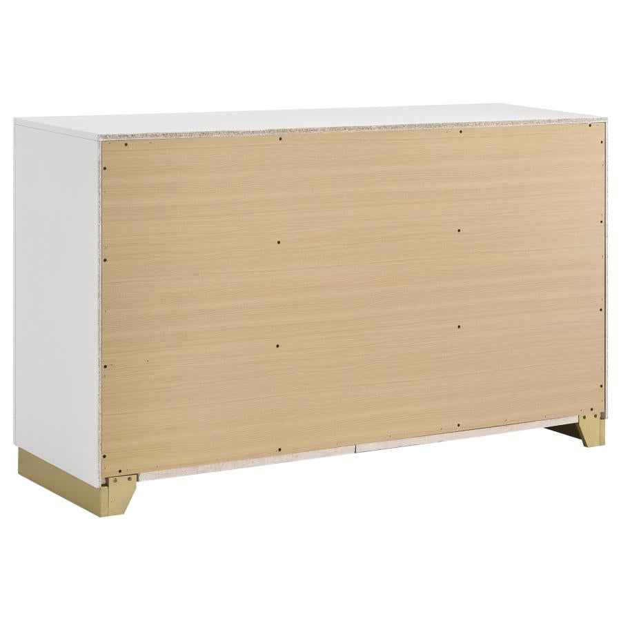 Caraway 6-drawer Dresser White - Home & Sleep Outlet